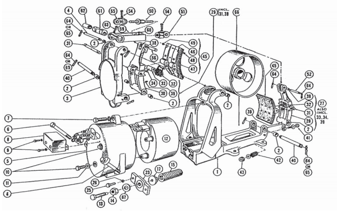 Clark 13" DC Magnetic Brake