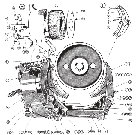 Square D EC&M No. 30 Type WB Brake, Folio 3