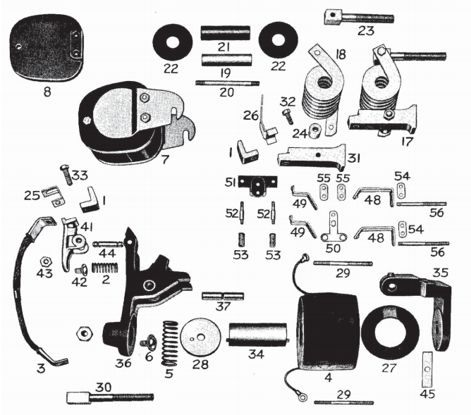 Clark D.C. Magnetic Contactor Form 150-5RS