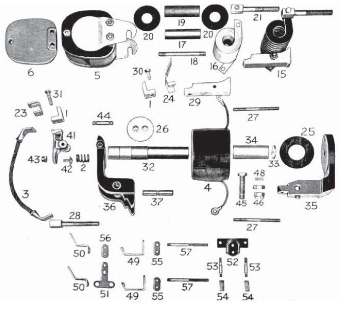 Clark D.C. Magnetic Contactor Form 400-4RT