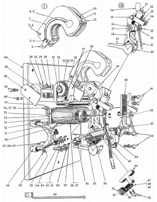 Square D No. 2 Double Pole Type L Line-Arc Contactor, Folio 3